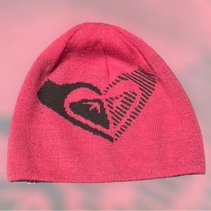🌺 Roxy Pink Reversible Beenie Y2K Unisex